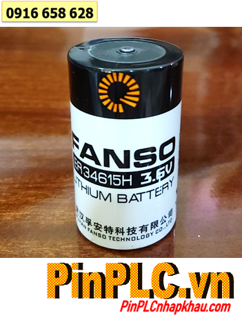 Fanso ER34615H, Pin PLC Fanso ER34615H lithium 3.6v D 19000mAh 